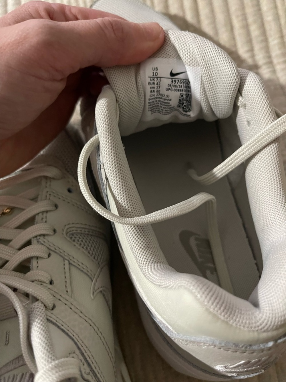 Nike Air Max Command Women's Shoes in Light Bone size 10 NWOT - Picture 8 of 8